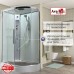 Душевая кабина AvaCan EM2812LT AVA 120x80 левая, стандарт, стекла прозрачные, профиль хром