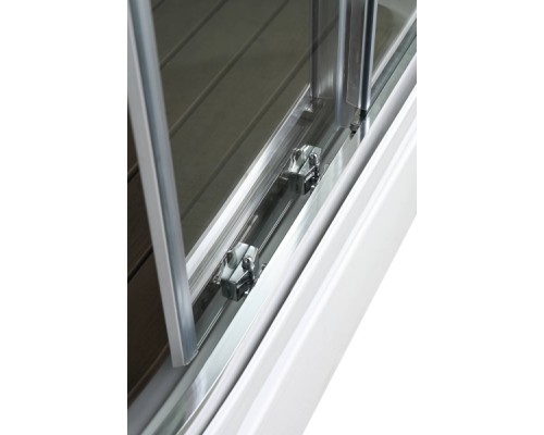 Душевая кабина AvaCan A2812L AVA 120x80 левая, стандарт, стекла прозрачные, профиль хром