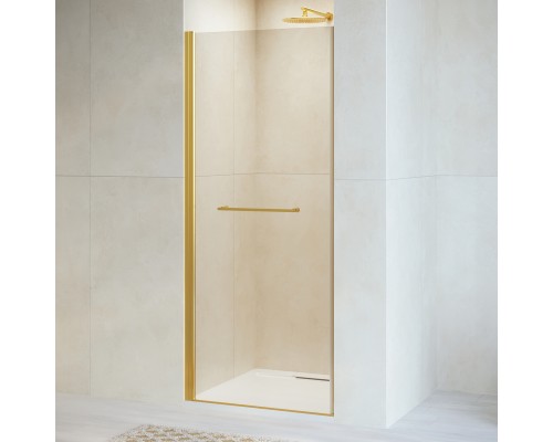 Распашная душевая дверь RGW PA-103-Gb 90*195 прозрачное стекло 6 мм 020810309-16