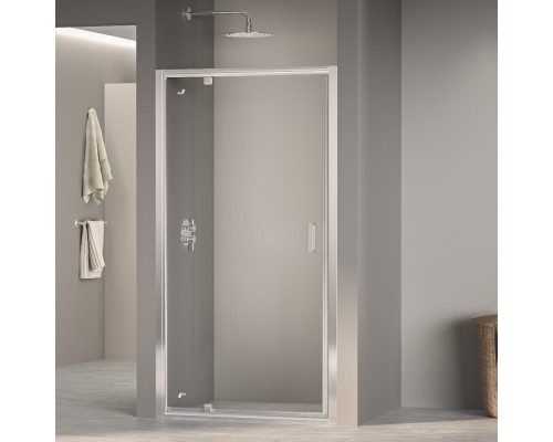 Распашная душевая дверь RGW PA-105 90*185 прозрачное стекло 5 мм 410810509-11