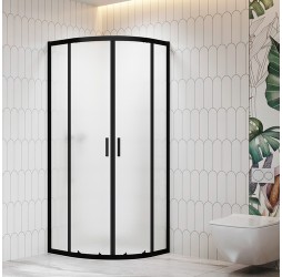 Душевой уголок RGW Classic CL-56B 90x90 06095699-44 стекло тонированное, профиль черный