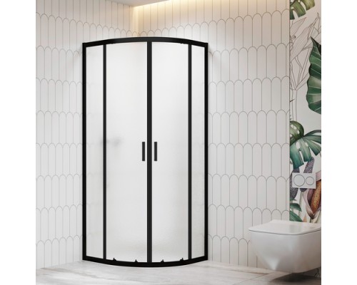Душевой уголок RGW Classic CL-56B 90x90 06095699-44 стекло тонированное, профиль черный