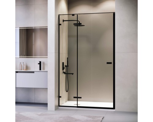 Распашная душевая дверь RGW SV-004-B 130*200 прозрачное стекло 8 мм 353200413-14