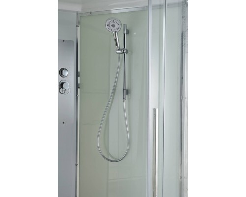 Душевая кабина Avacan EM3812LT AVA 120x80 левая, стандарт, стека прозрачные, профиль хром