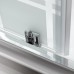 Душевая кабина AvaCan EM2710NGM AVA 100x100 б/к с гидромассажем, стекла с узором, профиль хром