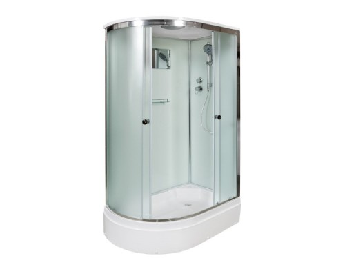 Душевая кабина AvaCan D312SR AVA 120x90 стандарт, правая, стекла матовые, профиль хром