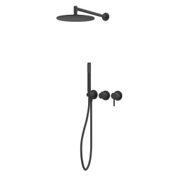 Система для душа скрытого монтажа WHITECROSS Y YSET13BL (черный мат)