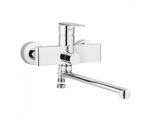 Deante Alpinia Смеситель для ванны с удлиненным изливом, хром