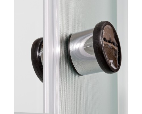 Душевая кабина AvaCan D511SEL AVA 110x110 с электрикой, стекла матовые, профиль хром