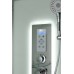 Душевая кабина AvaCan D5012RLED AVA 120x80 правая, LED, стекла матовые, профиль хром
