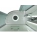 Душевая кабина AvaCan D5012RLED AVA 120x80 правая, LED, стекла матовые, профиль хром