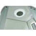 Душевая кабина AvaCan D5012RLED AVA 120x80 правая, LED, стекла матовые, профиль хром