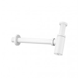 Deante Сифон для умывальника круглый, белый