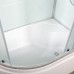 Душевая кабина AvaCan D120SRLED AVA 120x80 LED, правая, стекла матовые, профиль хром