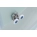 Душевая кабина Avacan EM3912LLEDT AVA 120x90 левая, LED, стекла прозрачные, профиль хром