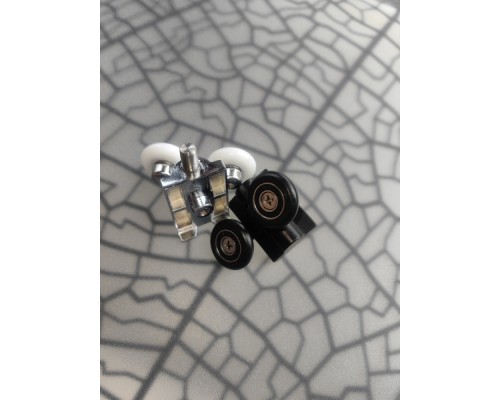 Душевой уголок Avacan HB 80 MT AVA 80x80 стекла матовый с рисунком, профиль черный