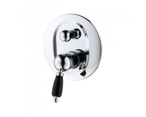 Смеситель для душа Caprigo Adria-uno Black Edition 02B-551-CRM