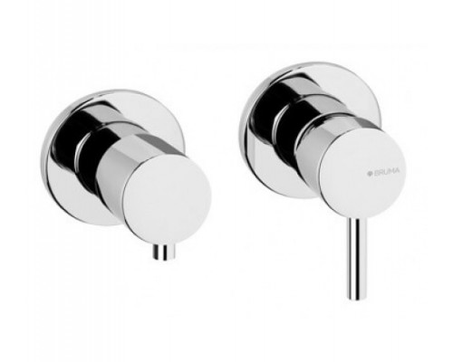 Смеситель скрытого монтажа, на 3 потока Lusitano 107 142 1CR Chrome