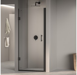 Распашная душевая дверь RGW PA-06 B 80*195 прозрачное стекло 6 мм 41080608-14