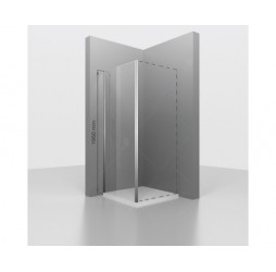 Боковую стенку дверь  RGW Z-050-2 прозрачное cтекло цвет профиля 6 мм 352205206-11