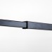 Душевая перегородка Avacan LB120MT AVA 120x200 стекла матовые с рисунком, профиль черный