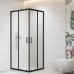 Душевой уголок RGW Classic CL-36B 80x80 06093688-44 стекло рифленое, профиль черный