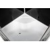 Душевая кабина AvaCan B10BLACK 98597, 100 x 100 см, без крыши, поддон высокий, стекло матовое, профиль хром