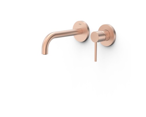 26230021OPM Tres Study Exclusive Смеситель для раковины встраиваемый (177мм), на 2 отверстия,б/мех.