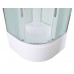 Душевая кабина Avacan EM5011LEDNEW AVA 110x110 LED, стекла матовые, профиль хром