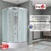 Душевая кабина Avacan EM3011NEW AVA 110x1100 стандарт, стекла матовые, профиль хром