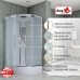 Душевая кабина Avacan EM3011NEW AVA 110x1100 стандарт, стекла матовые, профиль хром