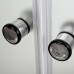 Душевая кабина Avacan D512SL AVA 120x90 стандарт, левая, стекла матовые, профиль хром