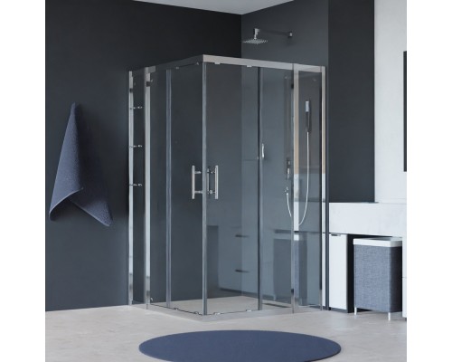 Душевой уголок RGW HO-312 (HO-31 + Z-42) прозрачное cтекло цвет профиля 8 мм 030631211-11