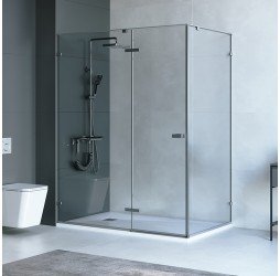 Душевой уголок RGW Stilvoll 160x100 SV-040Gr стекло прозрачное, профиль хром