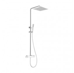 Deante Cascada Azalia Душевая колонна с термостатическим смесителем, хром