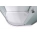 Душевая кабина AvaCan D2012RLED AVA 120x80 правая, LED, стекла матовые, профиль хром