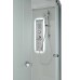 Душевая кабина AvaCan D2012RLED AVA 120x80 правая, LED, стекла матовые, профиль хром