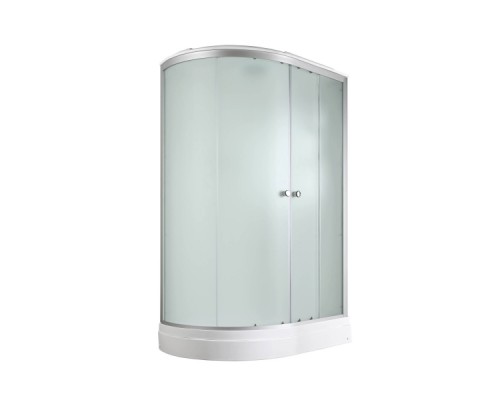 Душевая кабина AvaCan D2012RLED AVA 120x80 правая, LED, стекла матовые, профиль хром