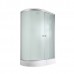 Душевая кабина AvaCan D2012RLED AVA 120x80 правая, LED, стекла матовые, профиль хром