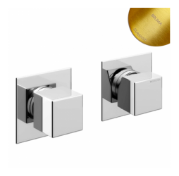 Смеситель скрытого монтажа на 2 отверстия, с 3 выходами Escudo 102 140 2SR Sunrise