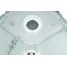 Душевая кабина Avacan EM5090LED AVA 90x90 LED, стекла матовые, профиль хром