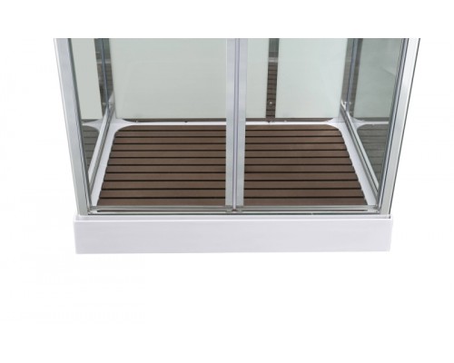 Душевая кабина AvaCan V2011N AVA 110x90 без крыши, стекла прозрачные, профиль хром