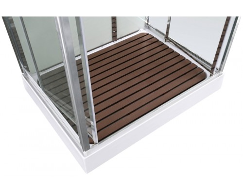 Душевая кабина AvaCan V2011N AVA 110x90 без крыши, стекла прозрачные, профиль хром