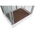 Душевая кабина AvaCan V2011N AVA 110x90 без крыши, стекла прозрачные, профиль хром