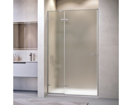 Распашная душевая дверь RGW SV-004-Gg 160*200 матовое стекло 8 мм 353200416-210