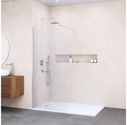 Душевую перегородку RGW WA-002 неподвижное Walk In cтекло Прозрачное 6 мм  60*195