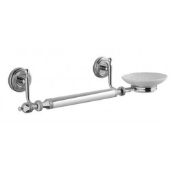 Полотенцедержатель с мыльницей Caprigo Royal 6616 c/c