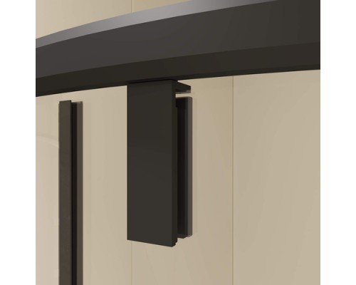 Душевой уголок RGW Classic CL-55-B 72095588-14, 80 х 80 см, стекло прозрачное, профиль черный