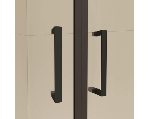 Душевой уголок RGW Classic CL-55-B 72095588-14, 80 х 80 см, стекло прозрачное, профиль черный