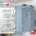 Душевая кабина AvaCan D2010 AVA 100x100 стандарт, стекла матовые, профиль хром